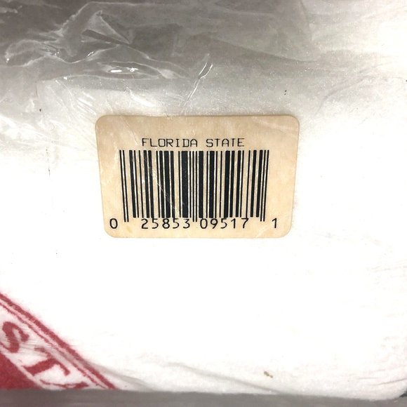 Tailgater Throw Blanket Florida State Seminoles 45x66” Sealed New Old Stock - Picture 6 of 6